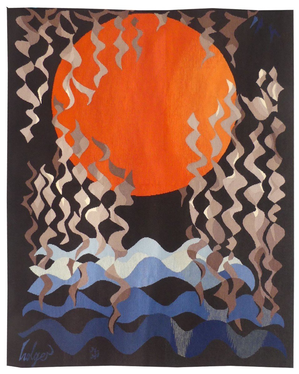 Dirk Holger - Nachtsonne - Tapestry