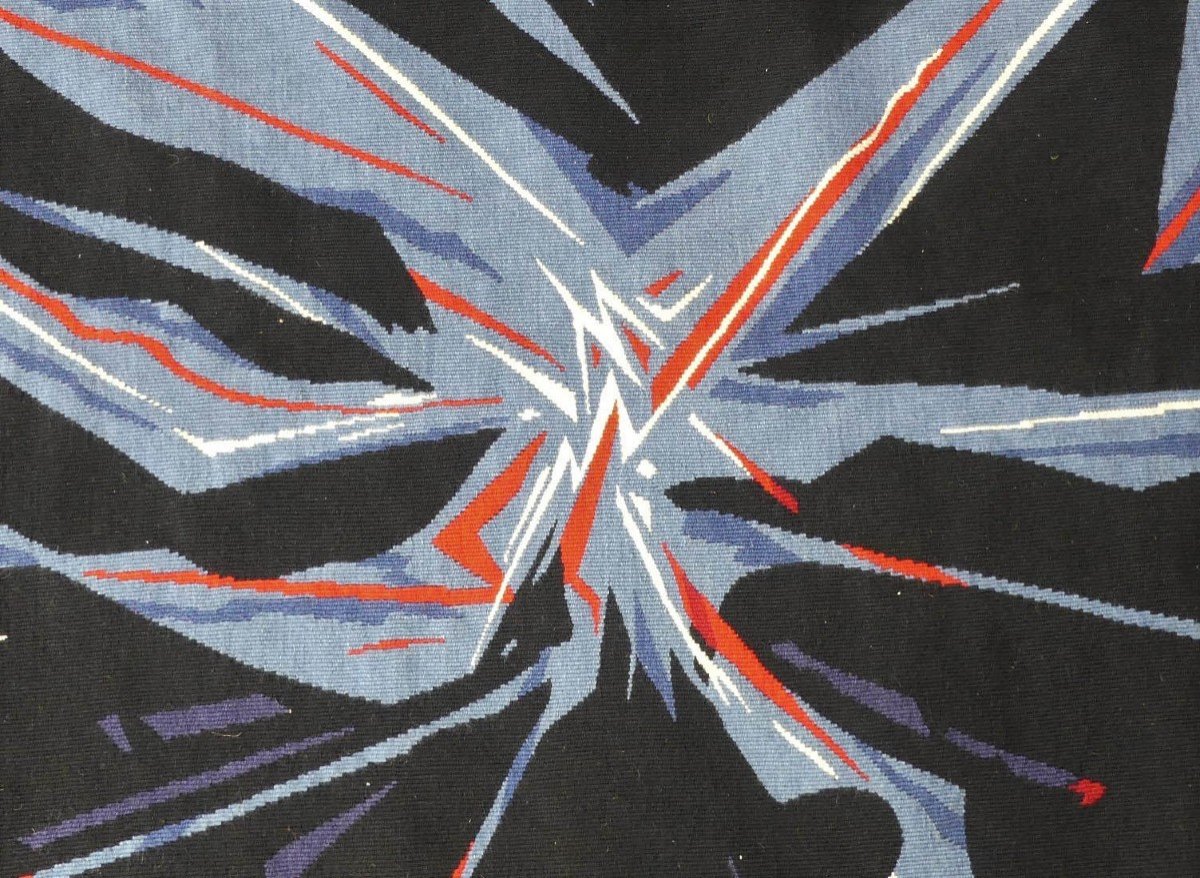 Marc Saint-saëns - Electricity - Aubusson Tapestry-photo-2