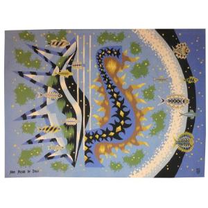 Jean Picart Le Doux  -  Ecume - Aubusson Tapestry