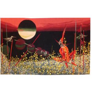 Marc PETIT -  Malgré lui  -  Tapisserie d'Aubusson