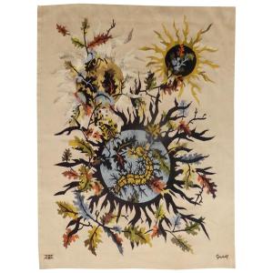 Elie GREKOFF -  Annick -  Tapisserie