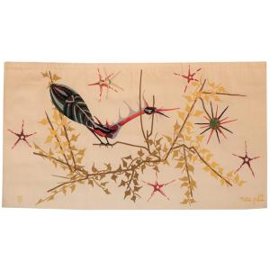 Marc PETIT -  Le ruffian -  Tapisserie d'Aubusson