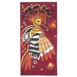 Delphine Bureau-chigot -  La Huppe Rouge - Aubusson Tapestry