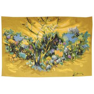 Robert Debieve - Spring Garrigue - Aubusson Tapestry