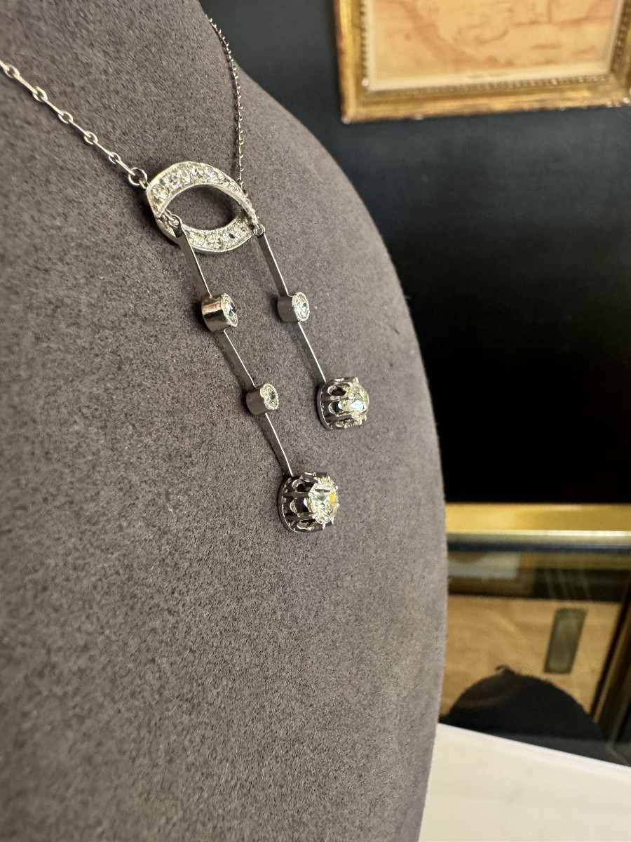 Collier dit Négligé en or et diamants-photo-1