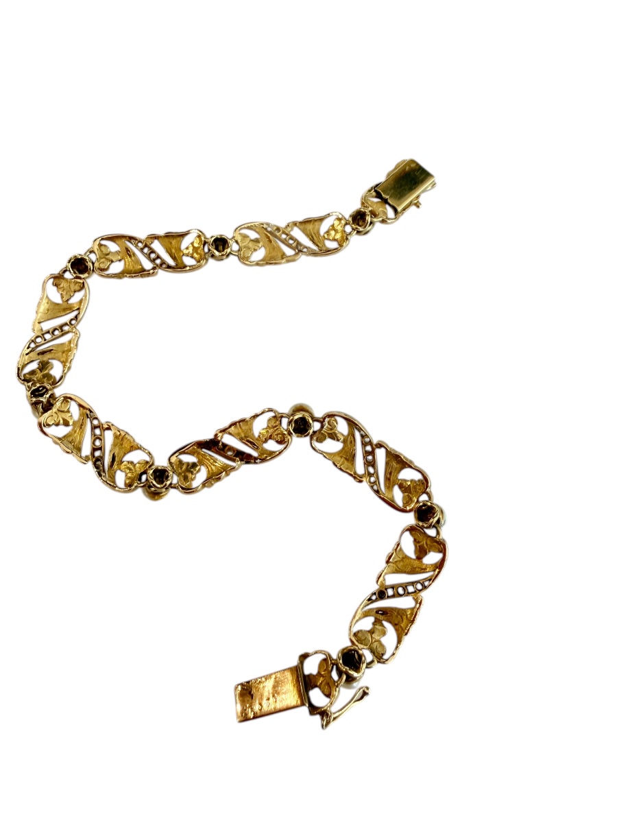 Art-nouveau Bracelet By Robert Rottembourg-photo-1