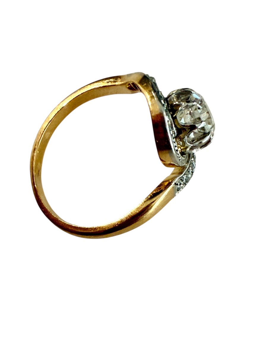 Tourbillon Ring, Gold, Platinum And Diamonds-photo-2