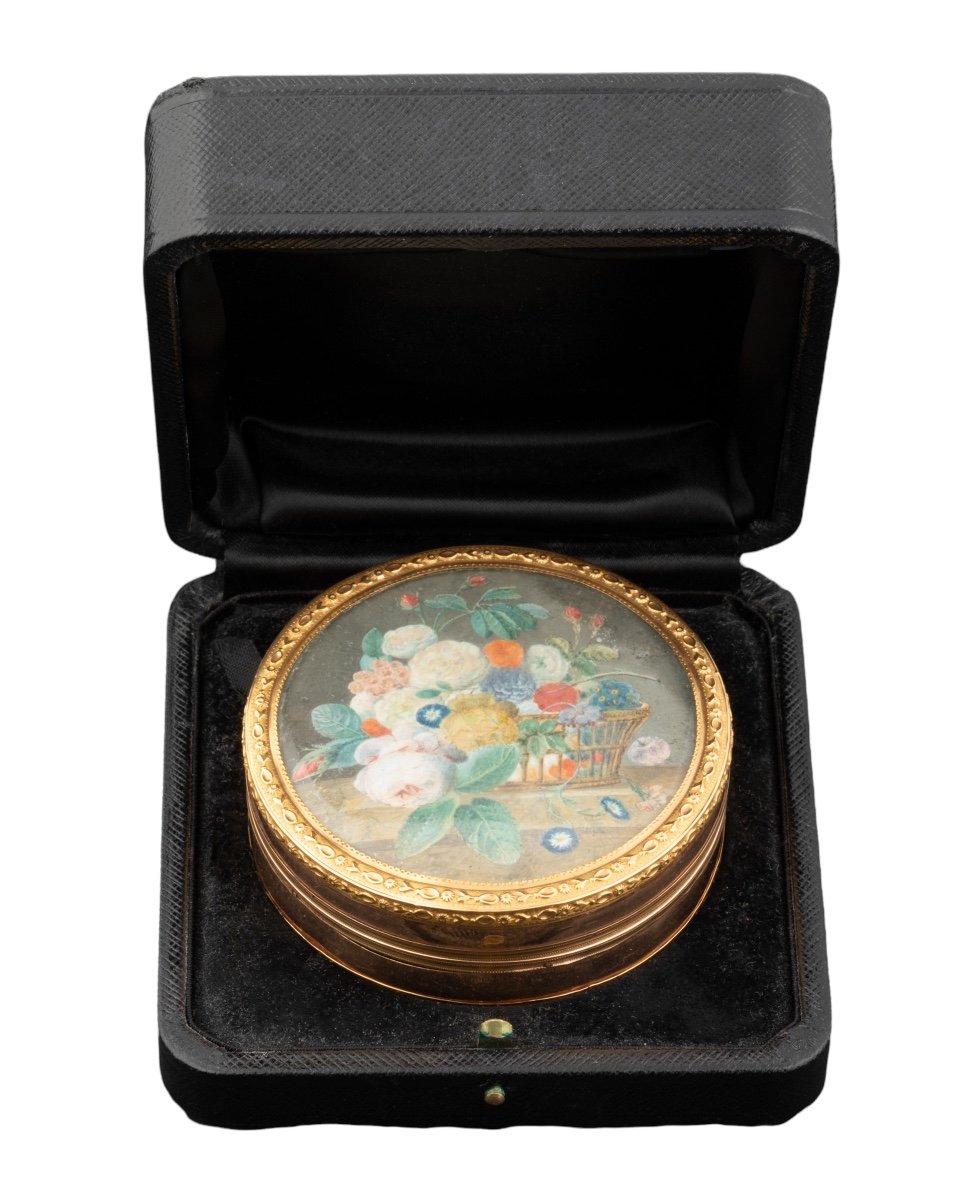 Louis XVI Colored Gold Drageoir-photo-3