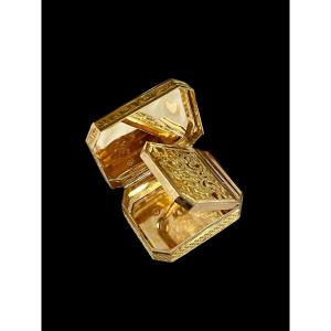 Empire Period Gold Perfume Box