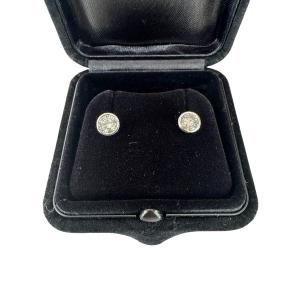 Paire De Puces d'Oreilles Diamants 