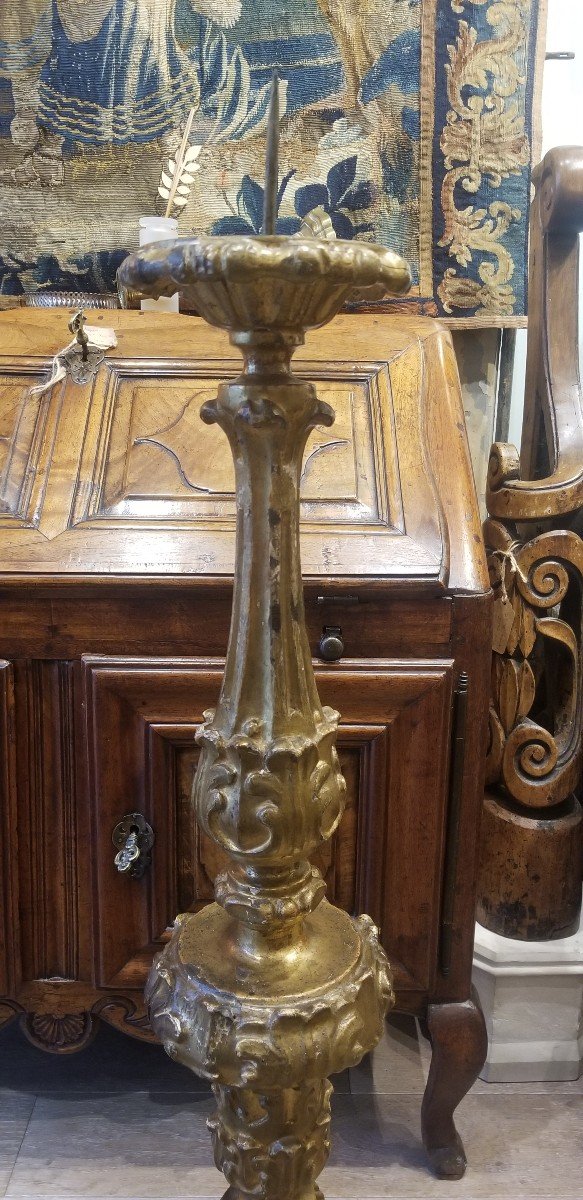 Paire De Porte Cierges  Epoque XVIIIème-photo-2