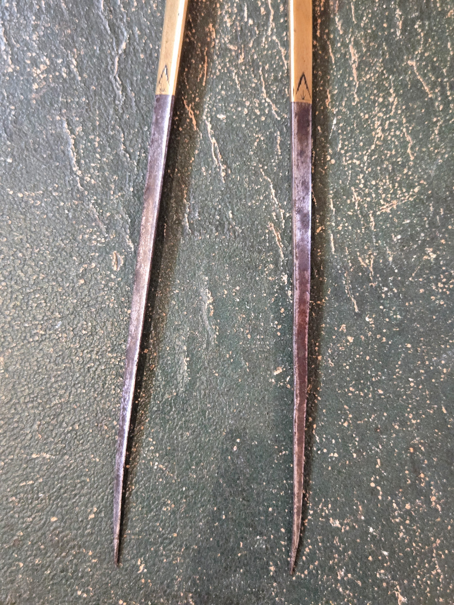 18th Century Compass In Iron And Bronze-photo-2
