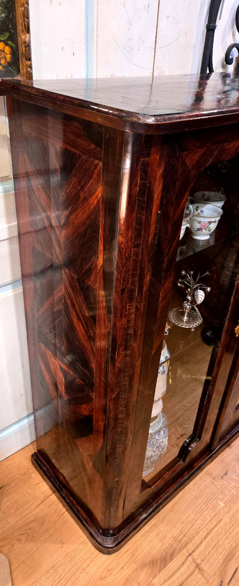 18th Century Rosewood Display Case-photo-3