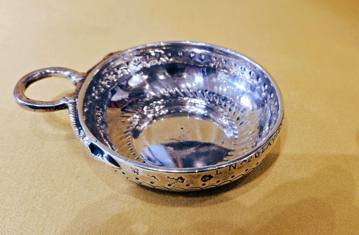 18th Century Silver Wine Taster-photo-2