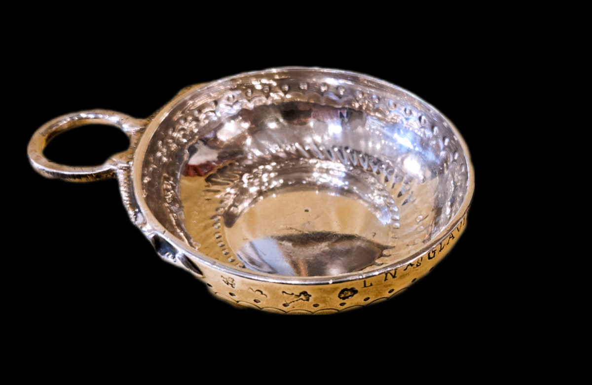 18th Century Silver Wine Taster