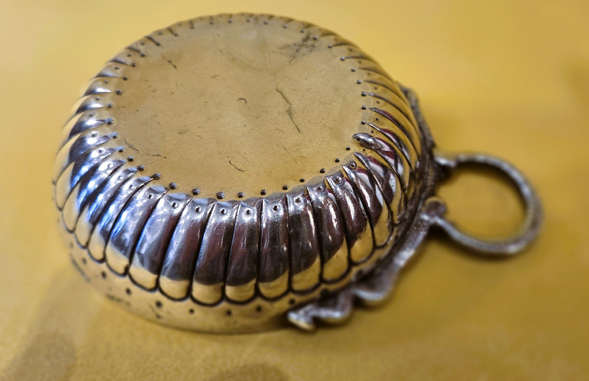 18th Century Silver Wine Taster-photo-3