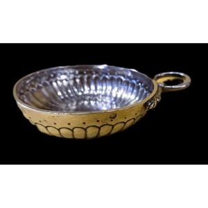 18th Century Silver Wine Taster