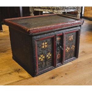 Coffret de mariage Tyrolien fin XVIIIème-début XIXème
