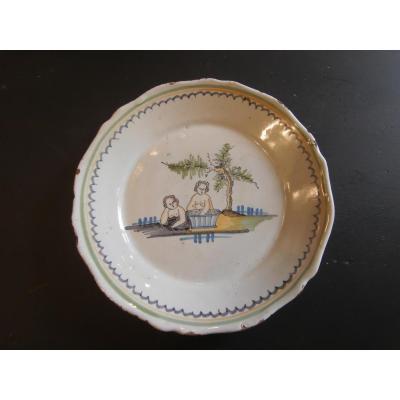 Earthenware Plate XVIII