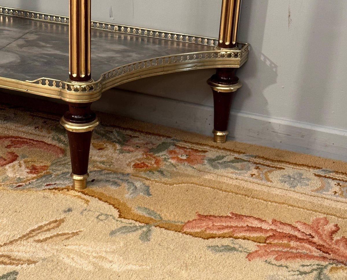 Bernard Molitor, Louis XVI Period Console Around 1780-photo-5