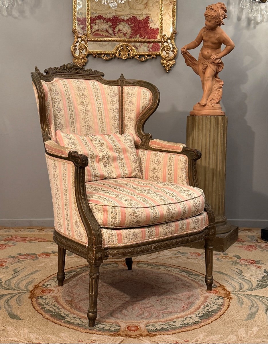 Bérgère A Oreilles De Style Louis XVI Epoque XIXème