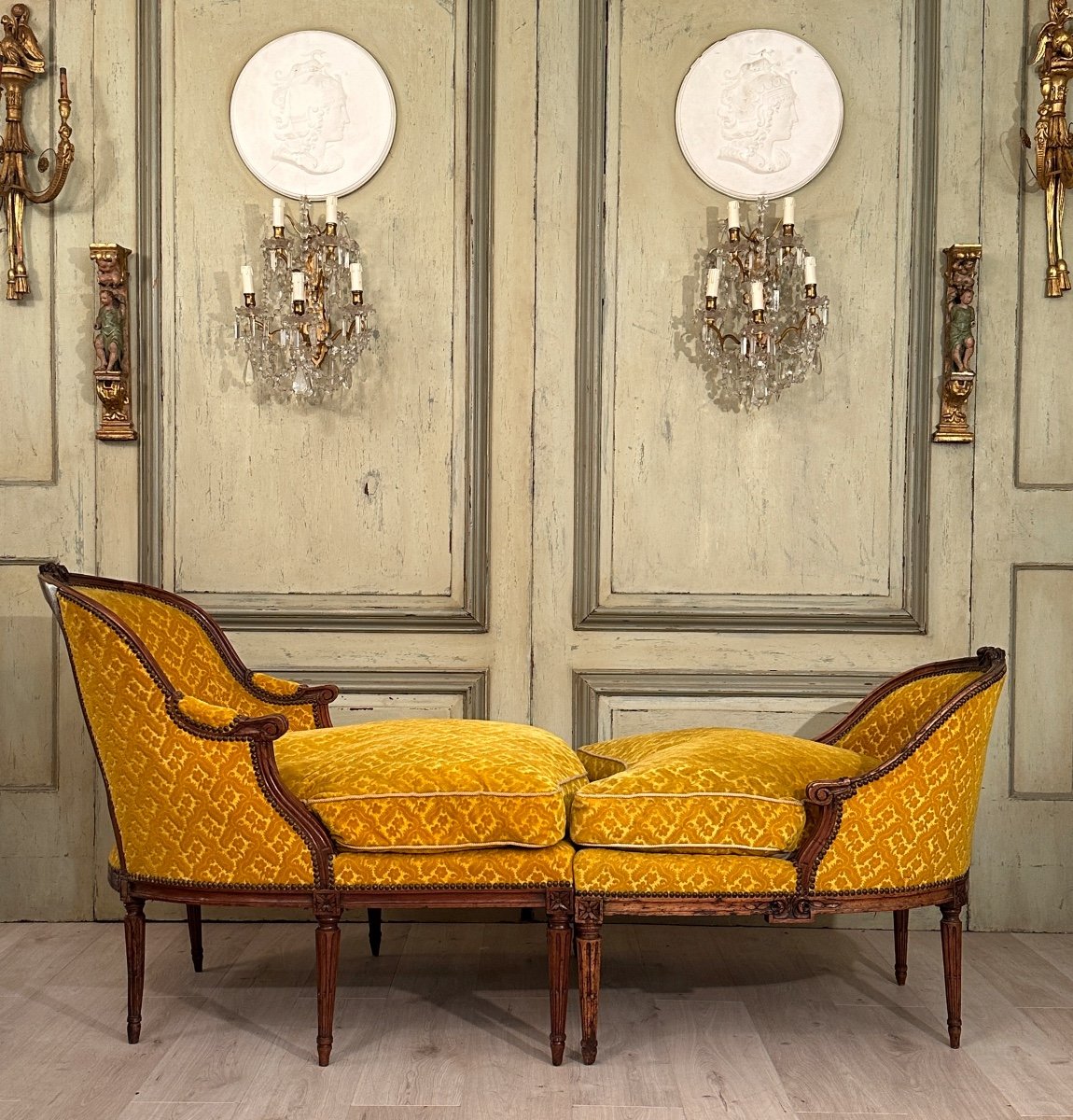 Broken Duchess From The Louis XVI Period Circa 1780-photo-2