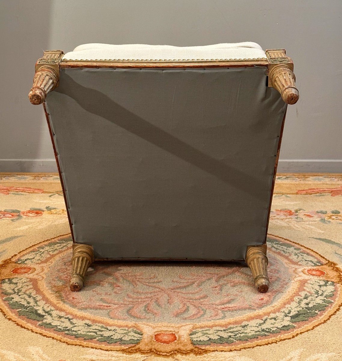 Georges Jacob, Rare Low Lacquered Shepherdess In Louis XVI Style Late 18th Century-photo-6