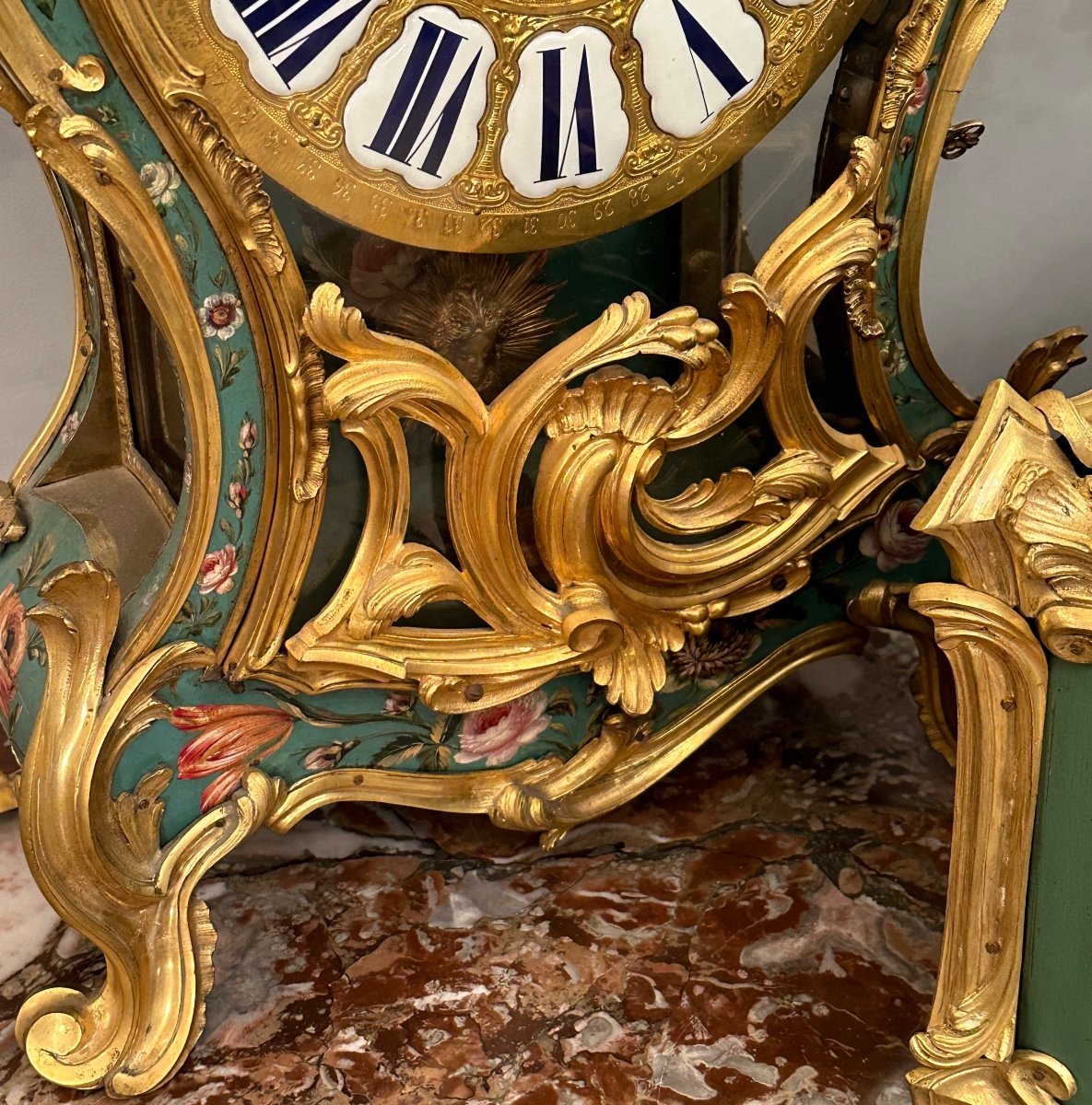 Balthazar Lieutaud, Wall Cartel And Its Louis XV Period Console, Circa 1750-photo-6