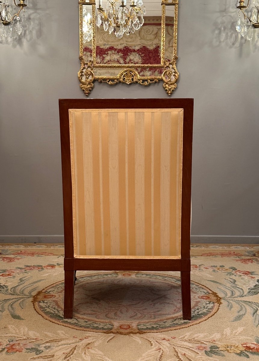 Jacob Desmalter, Empire Period Mahogany Shepherdess Stamped Around 1800-photo-1