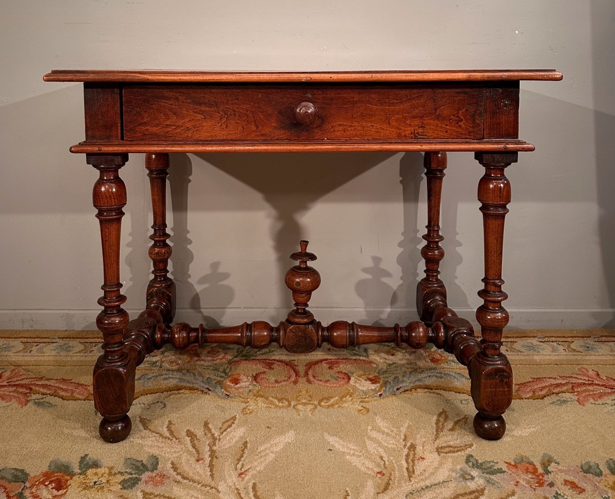 Table A Ecrire d'Epoque Louis XIII XVIIème Siècle-photo-1