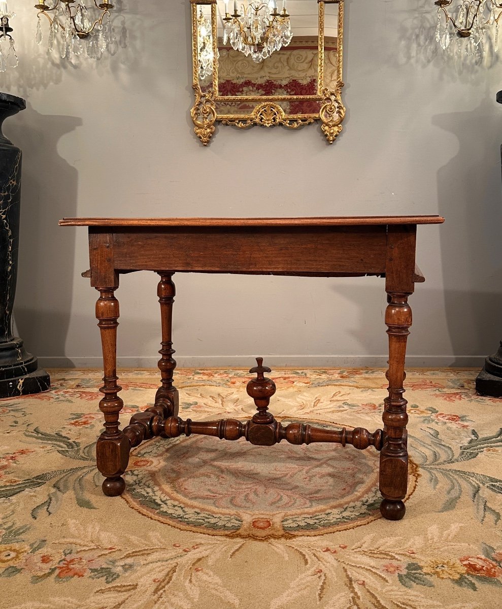 Louis XIII Period Writing Table 17th Century-photo-3