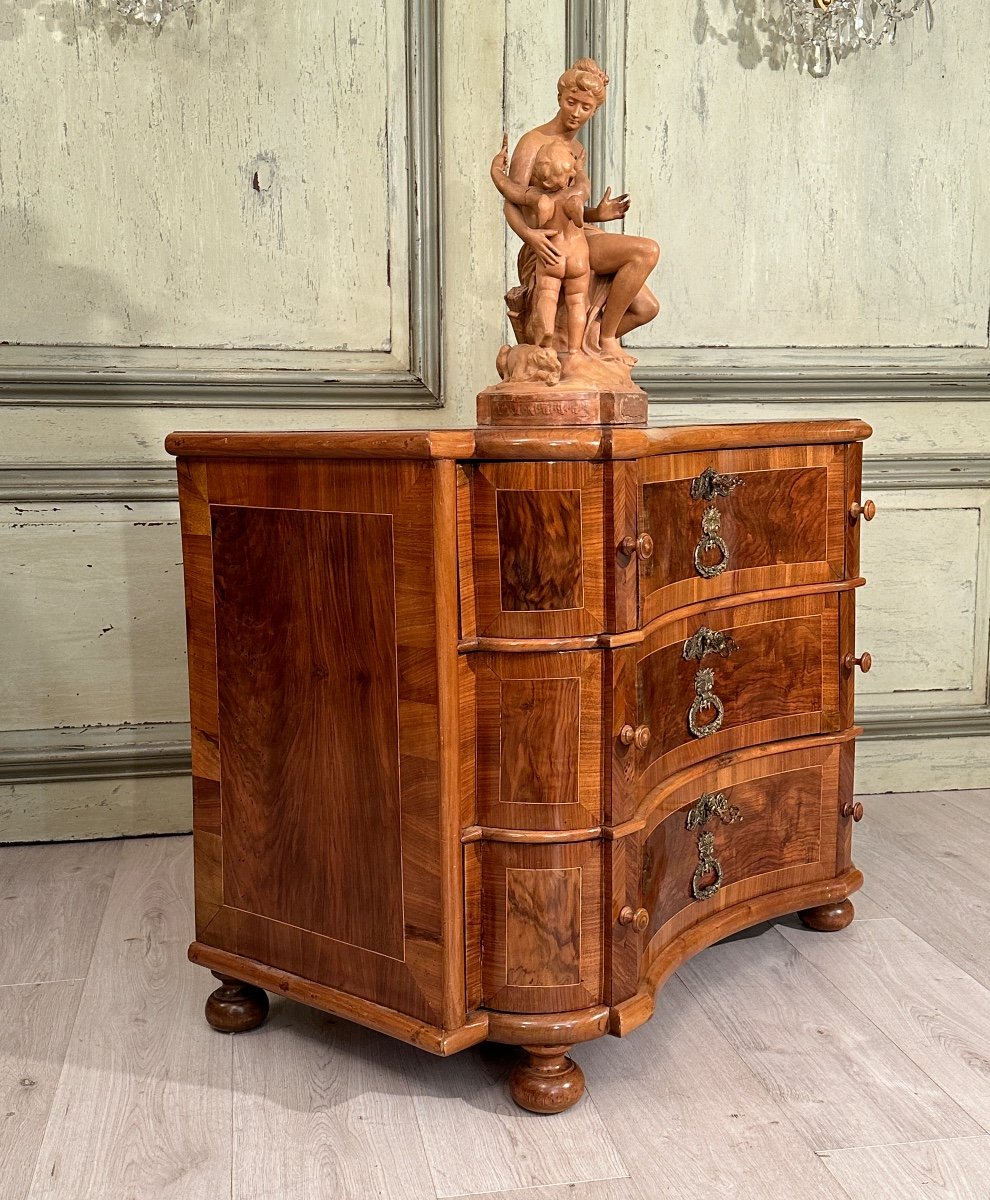 So-called Baroque Commode From The 18th Century Circa 1770-photo-2