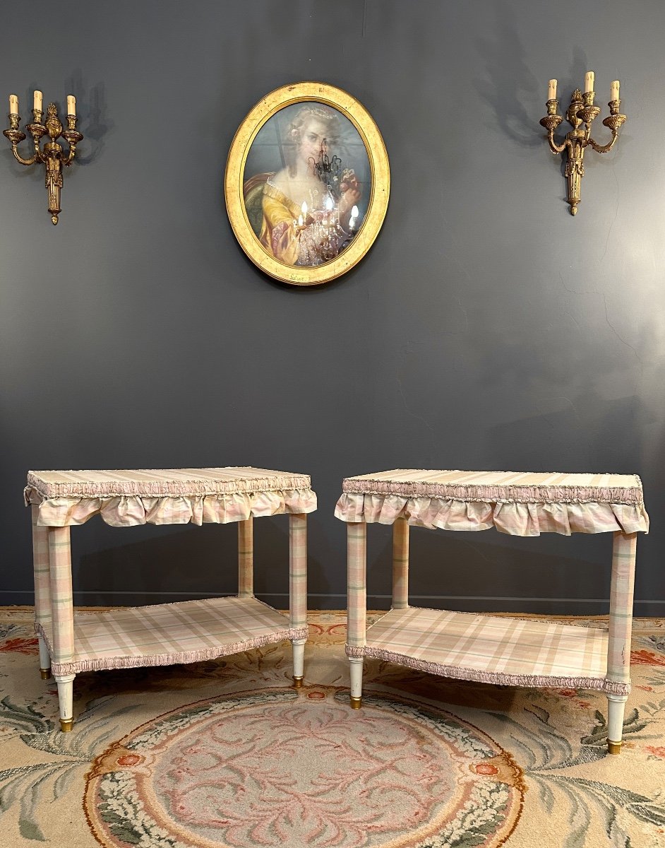 Maison Jansen, Pair Of Sofa Ends Circa 1960-photo-3