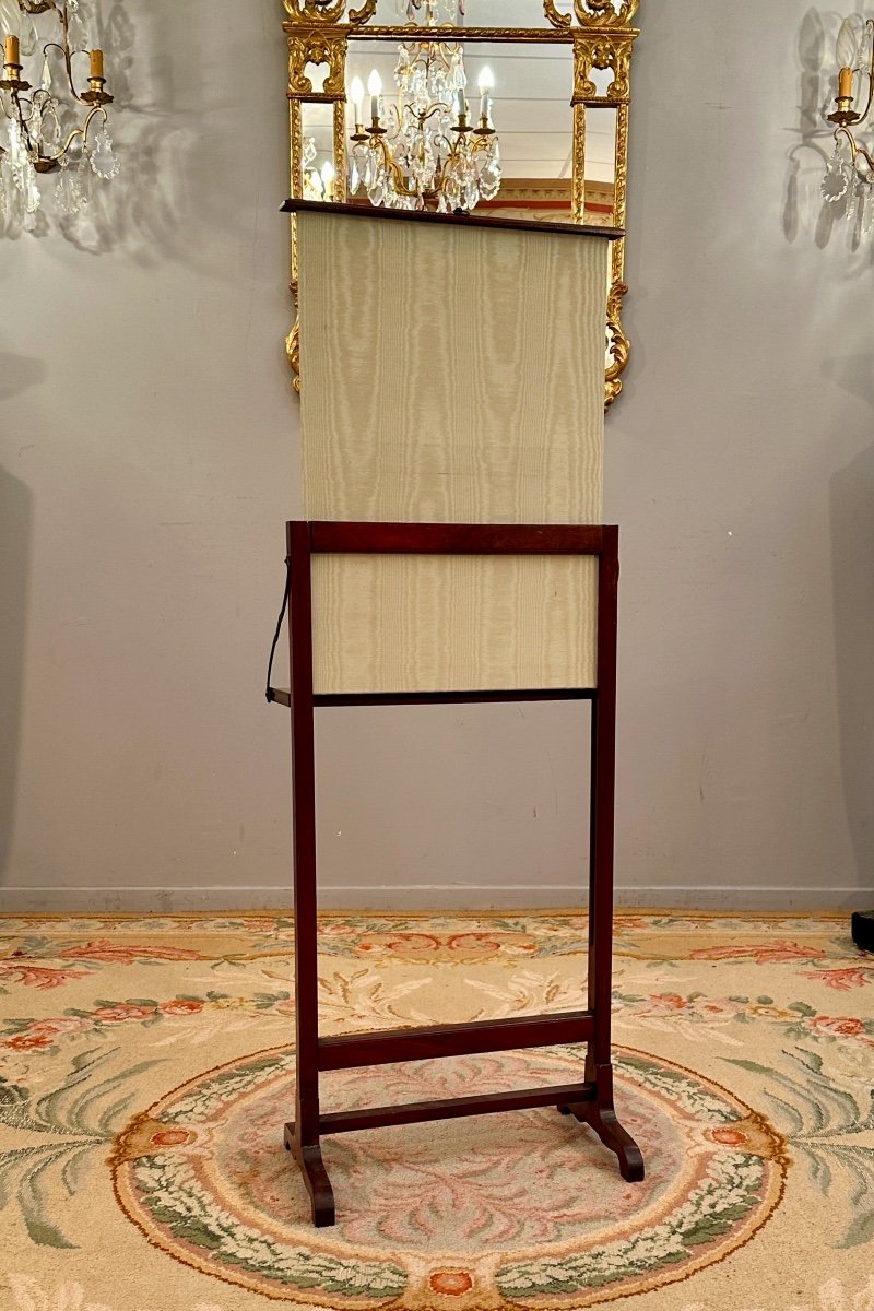 Fire Screen Fireplace Screen In Mahogany Louis XVI Period Circa 1780-photo-4