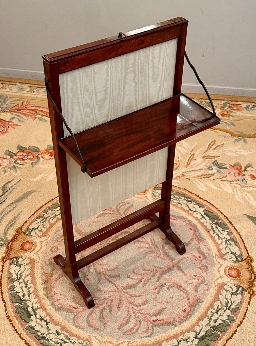 Fire Screen Fireplace Screen In Mahogany Louis XVI Period Circa 1780-photo-8