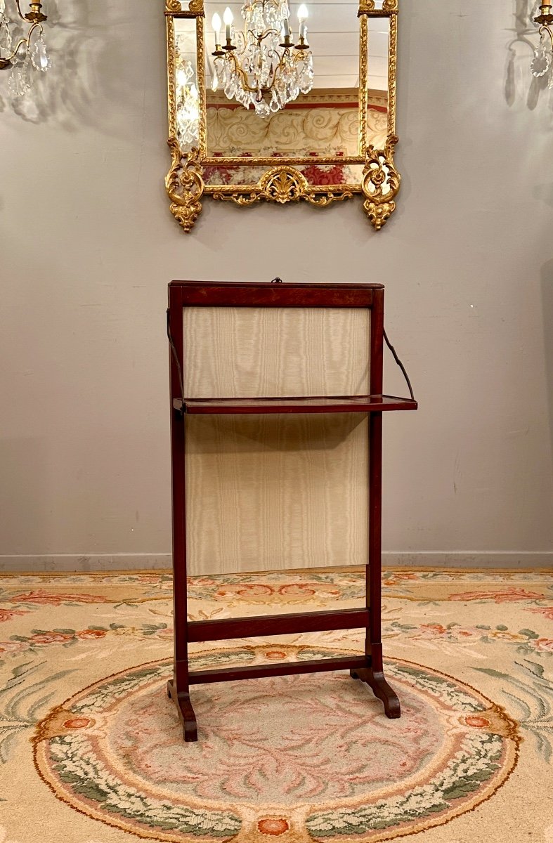 Fire Screen Fireplace Screen In Mahogany Louis XVI Period Circa 1780