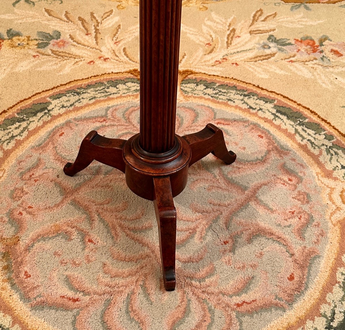 19th Century Mahogany Pedestal Lectern -photo-4