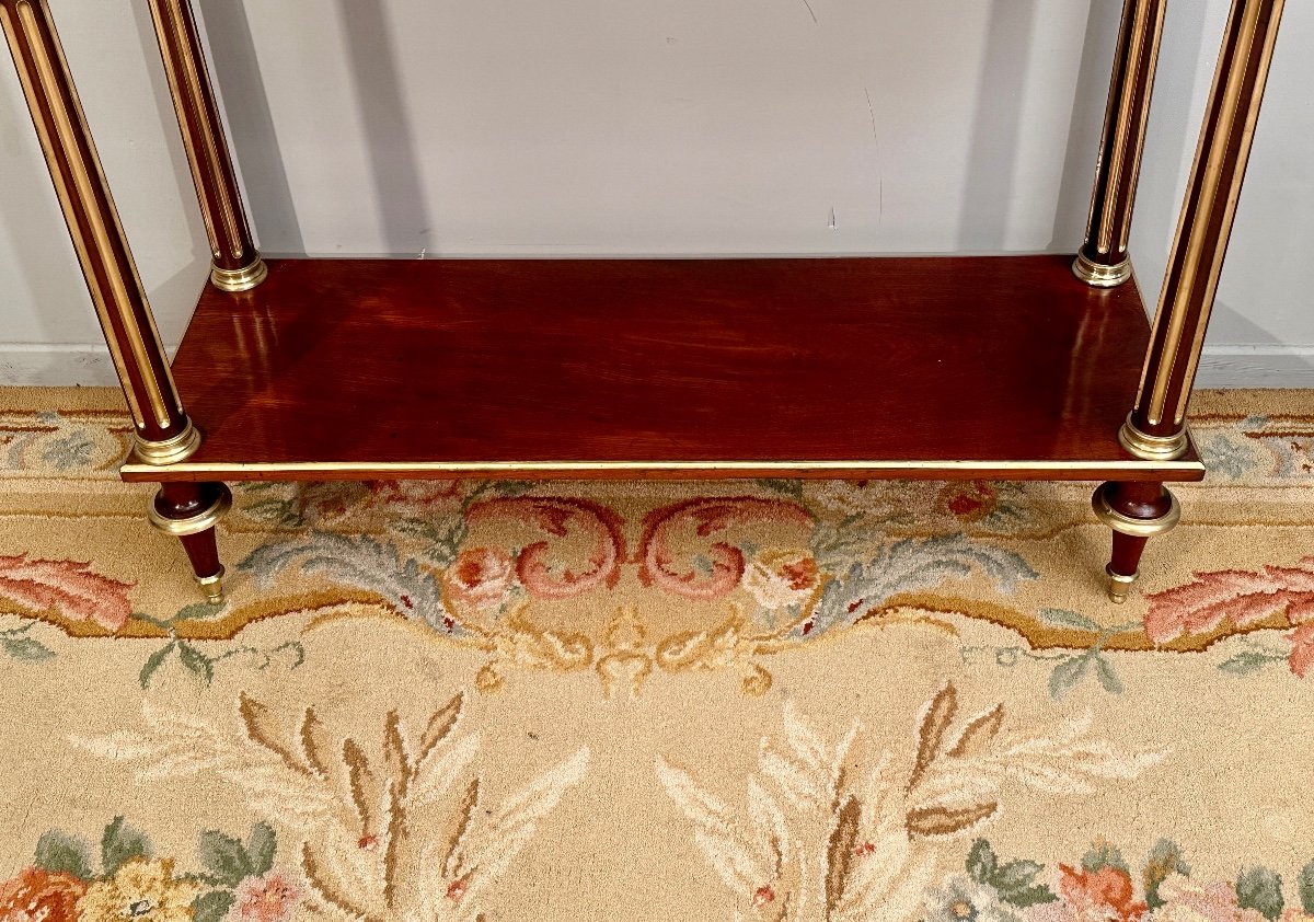 Louis XVI Period Mahogany Console Table Circa 1780-photo-1