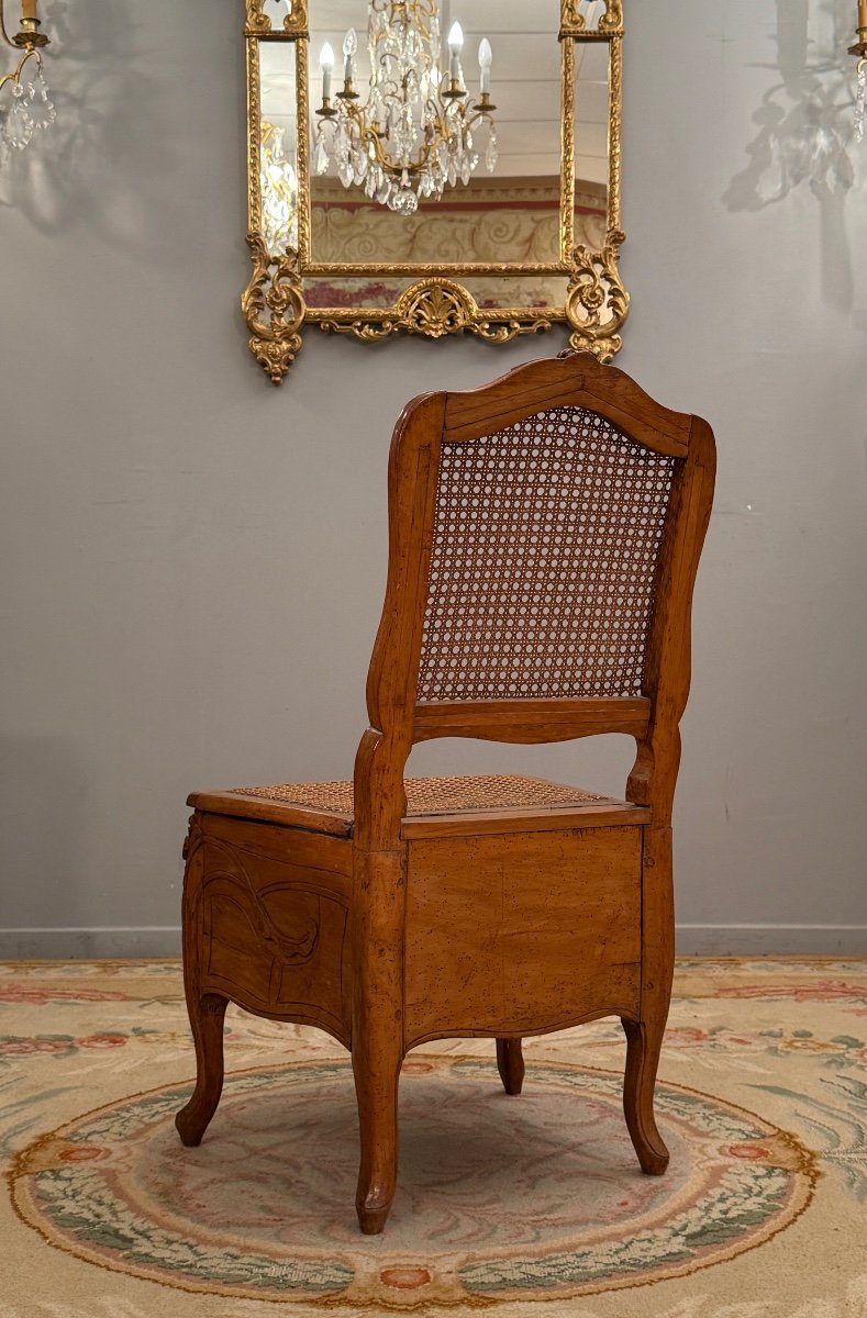 Louis XV Period Commode Chair, Circa 1760.-photo-1