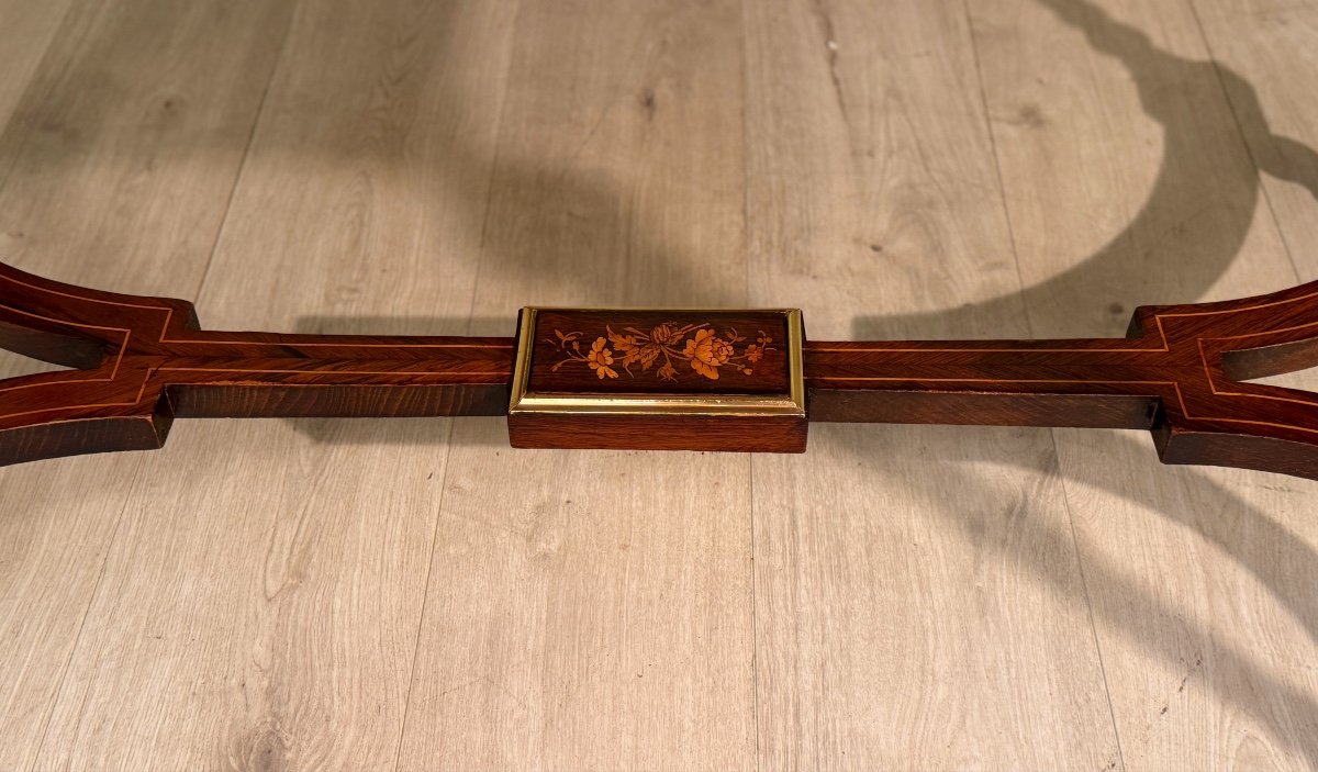 Napoleon III Period Marquetry Center Table, Circa 1870-photo-5