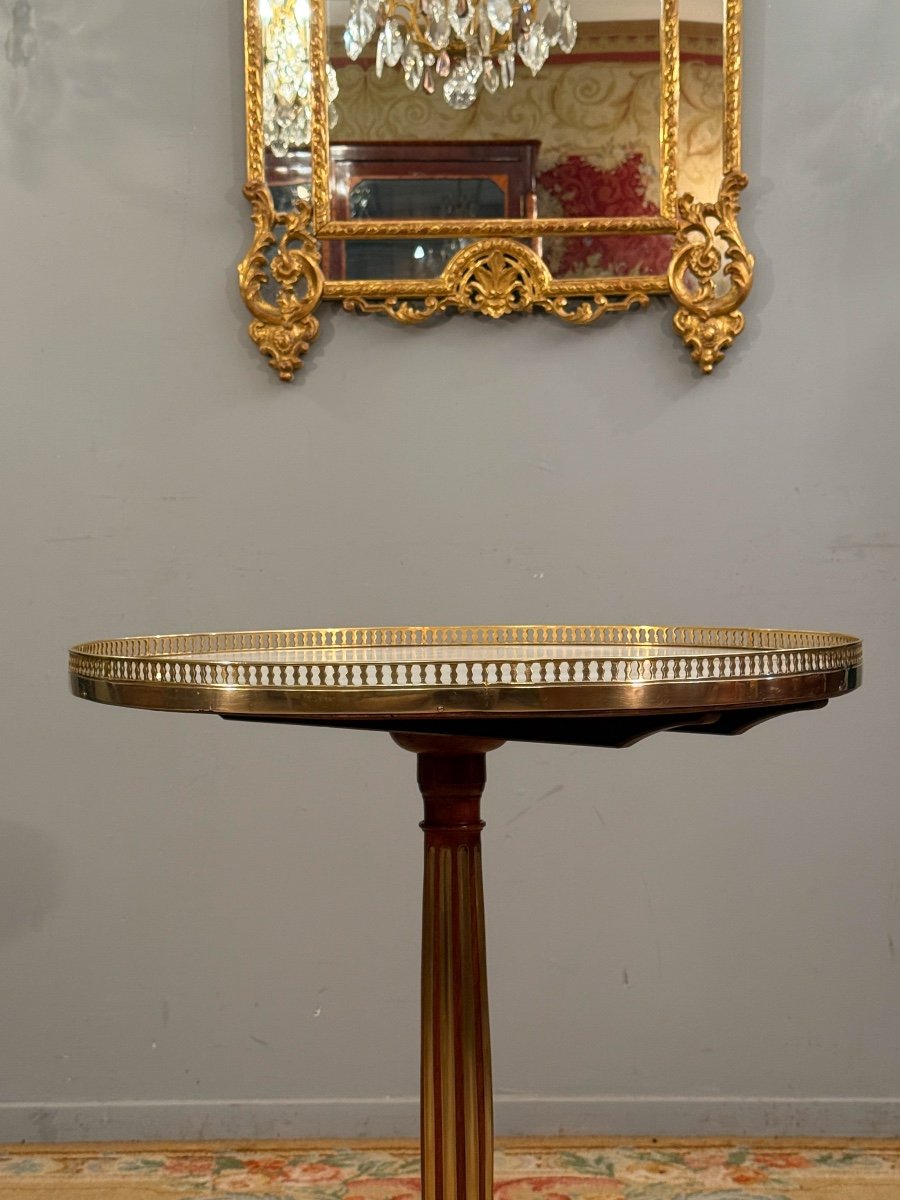 Louis XVI Period Mahogany Tilting Gueridon, Circa 1780-photo-3