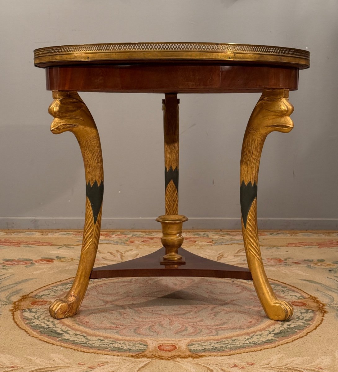 Empire Period Mahogany Gueridon, Circa 1810
