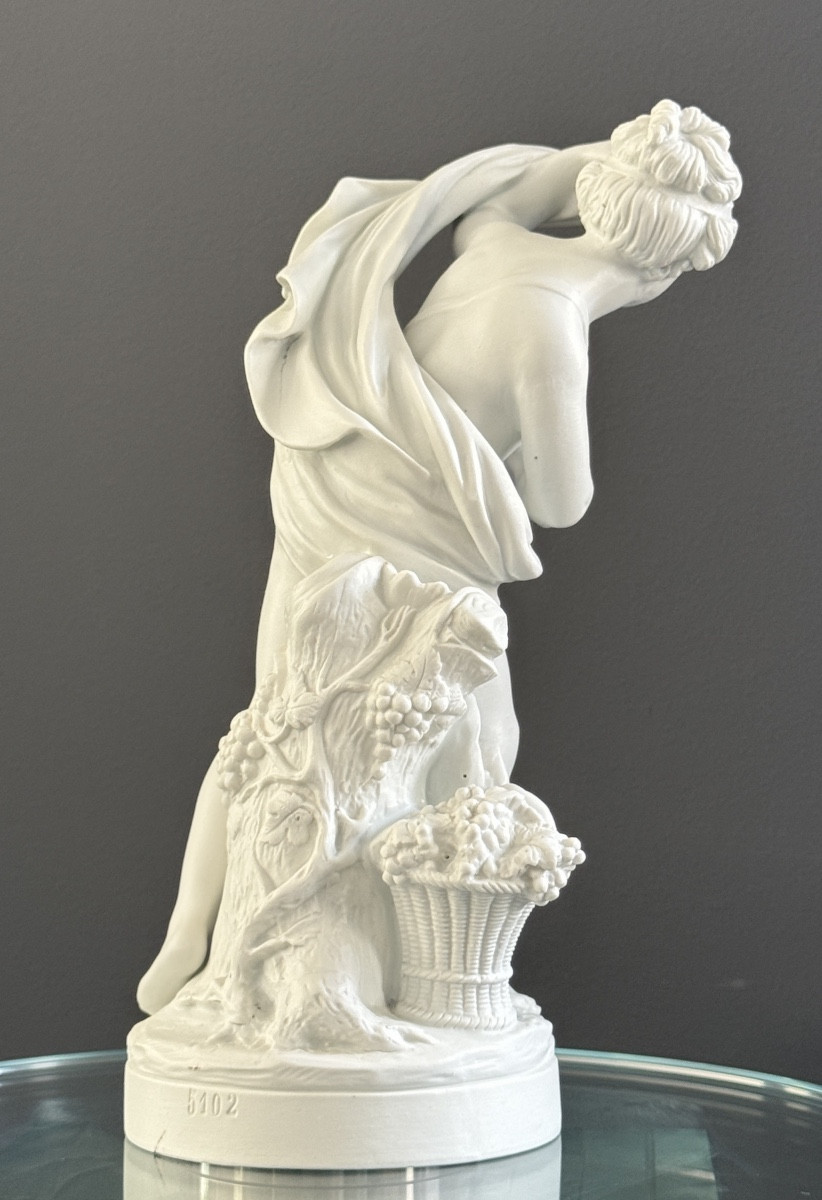 Sèvres, d'Après Simon Louis Boizot, Sculpture En Biscuit d'Epoque XIXème-photo-1
