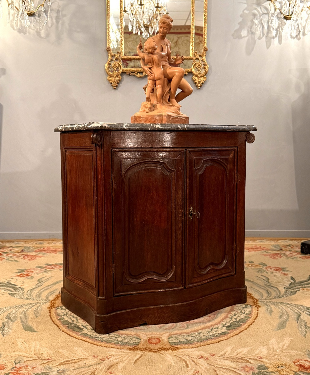 Small Hunting Buffet, Regency Period Woodwork Furniture Circa 1720-photo-3