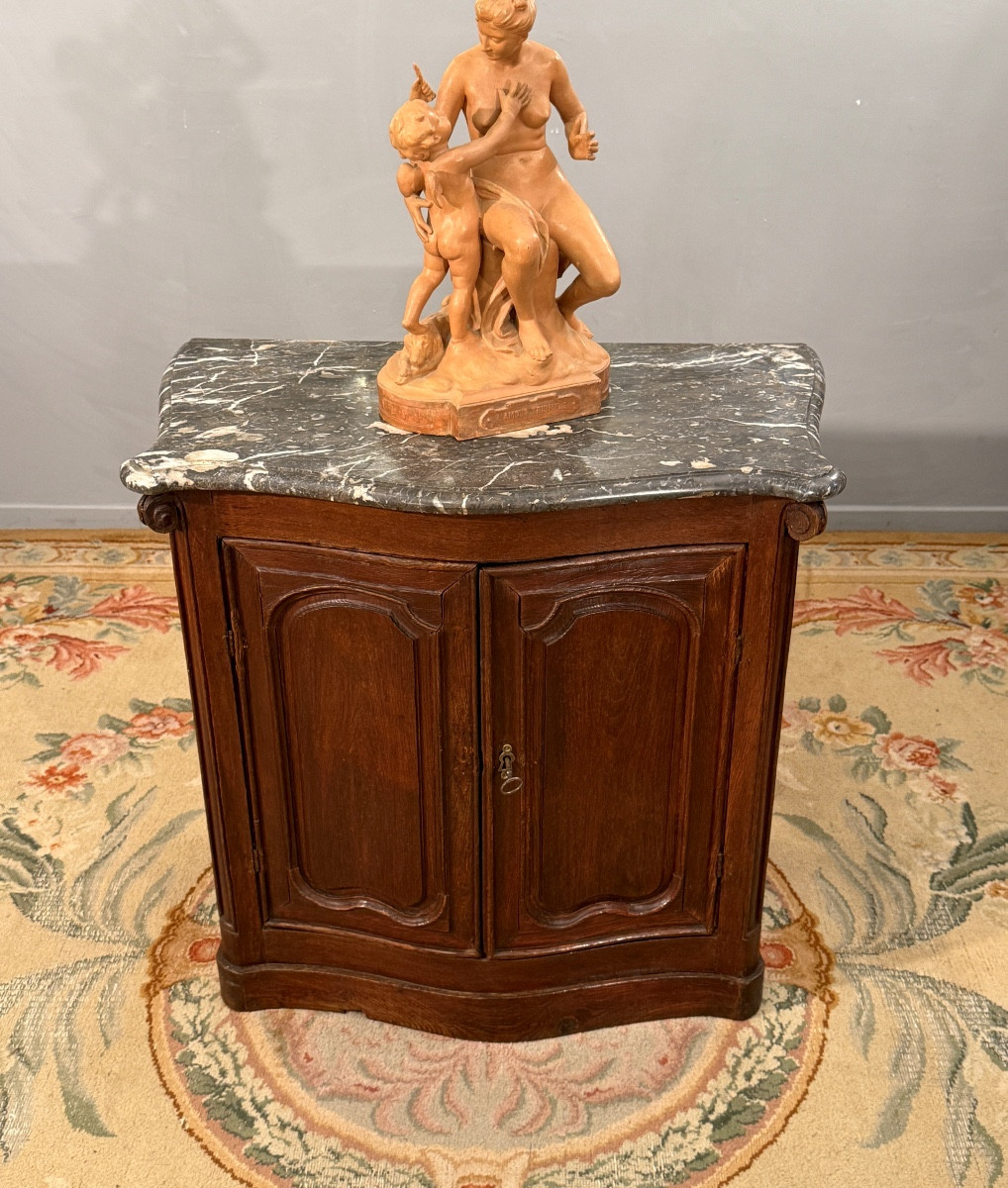 Small Hunting Buffet, Regency Period Woodwork Furniture Circa 1720-photo-4