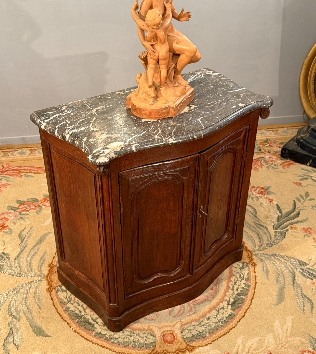 Small Hunting Buffet, Regency Period Woodwork Furniture Circa 1720-photo-3