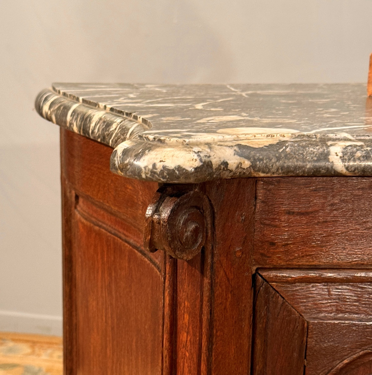 Small Hunting Buffet, Regency Period Woodwork Furniture Circa 1720-photo-6