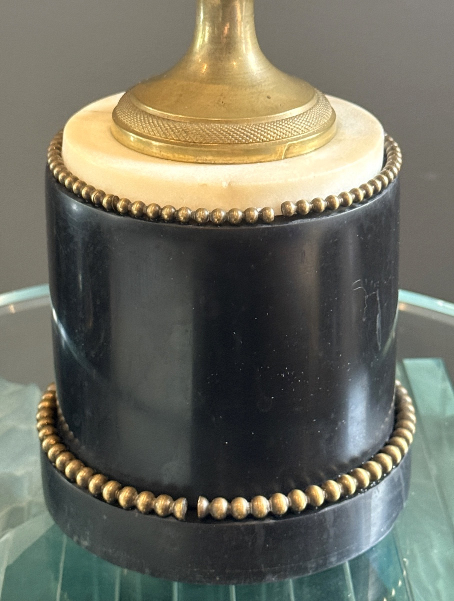 Sculpture Buste en Biscuit Voltaire d'Epoque Louis XVI, Vers 1780-photo-3