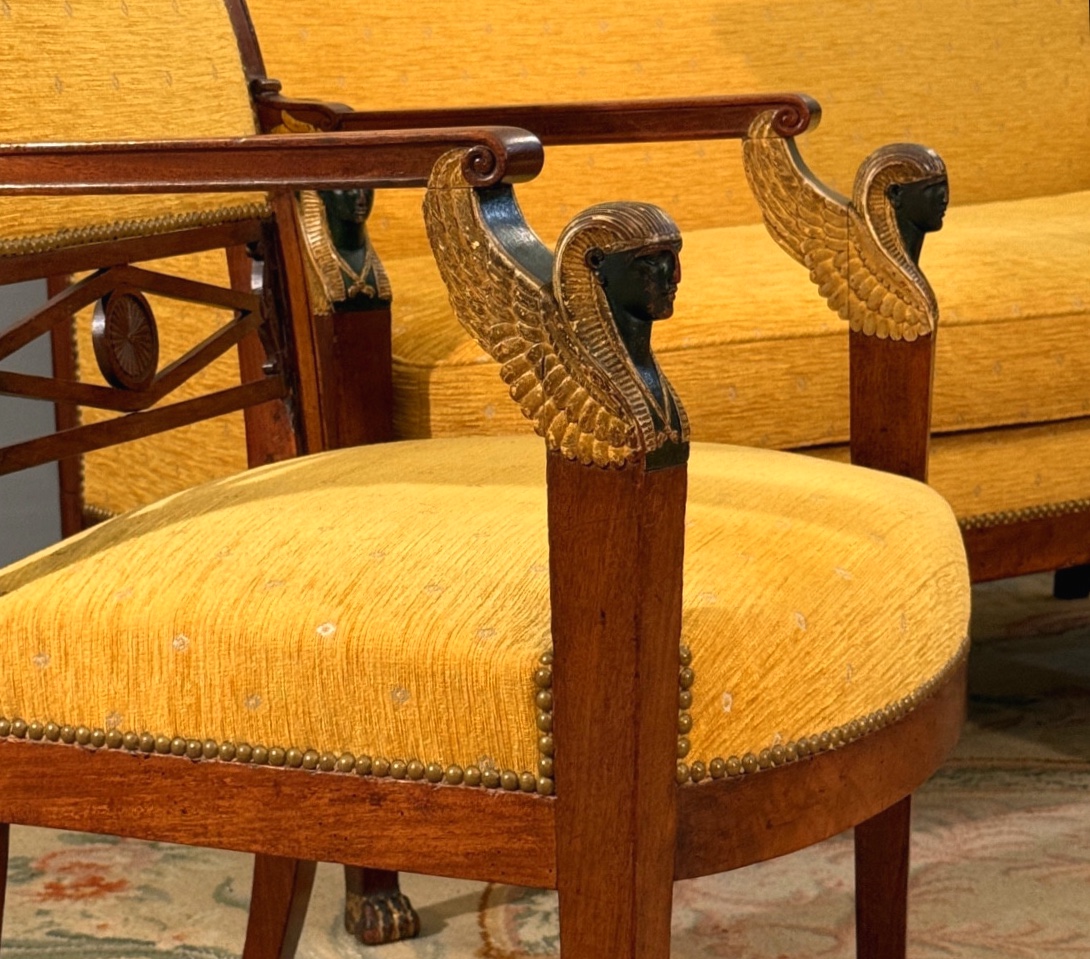 Jacob  Frères, Mobilier de Salon Estampillé d'Epoque Consulat (1796 - 1803)-photo-2
