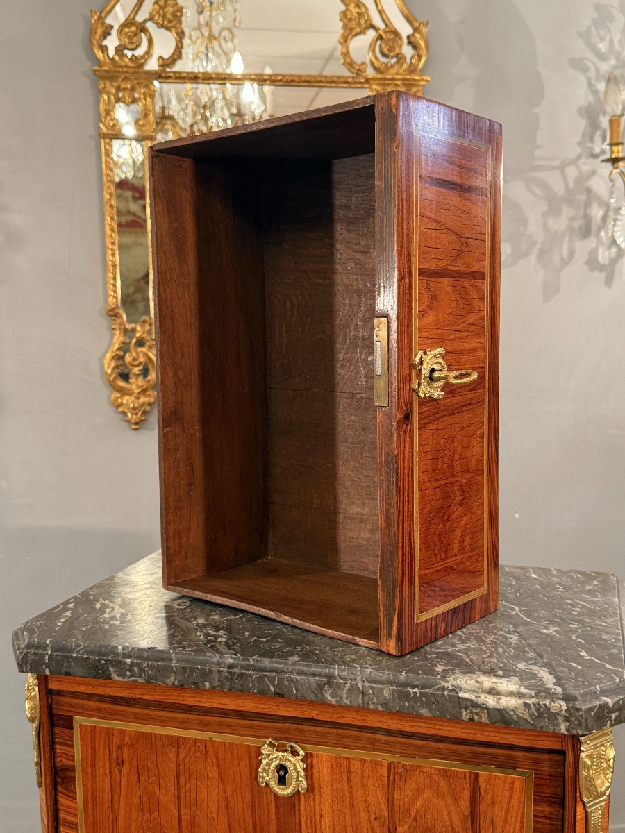Etienne Avril, Petit Secrétaire de Dame Estampillé d'Epoque Louis XVI, Vers 1780-photo-2